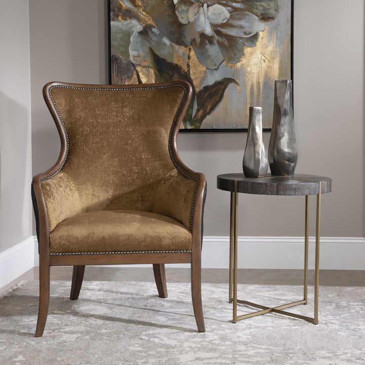 UTTERMOST Taja Accent Table - Side