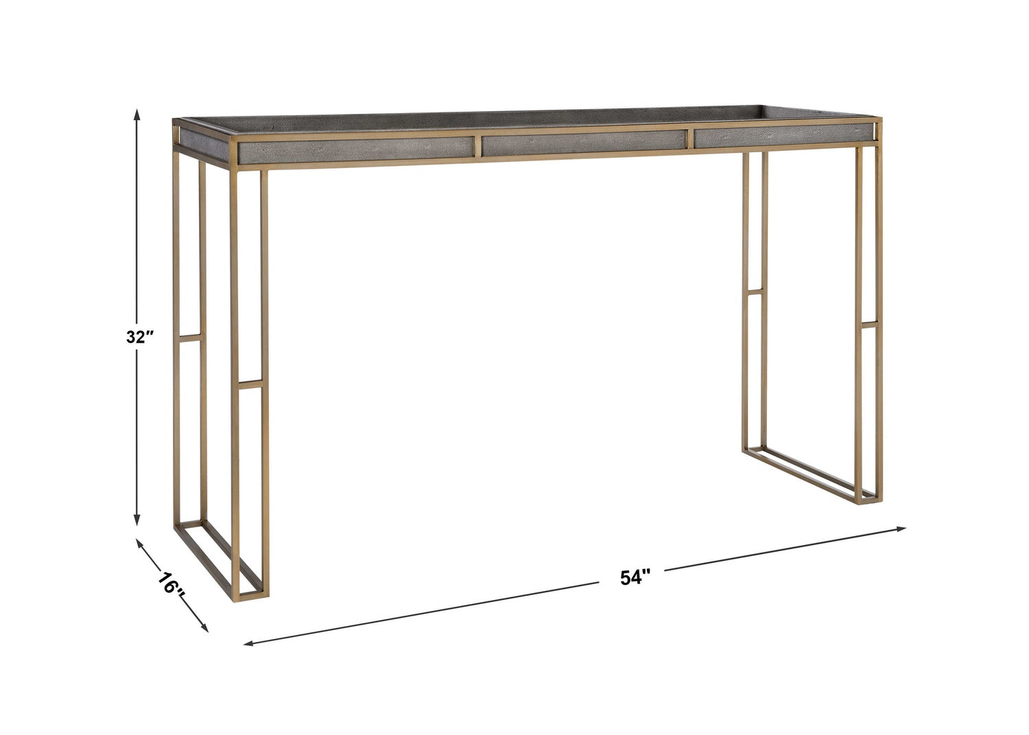 UTTERMOST Cardew Modern Console Table - Consoles