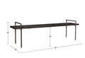 UTTERMOST CHANDOS BENCH - Benches, Ottoman, Stools