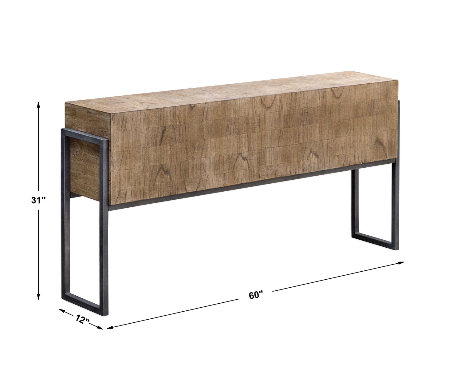UTTERMOST NEVIS CONTEMPORARY CONSOLE TABLE - Consoles