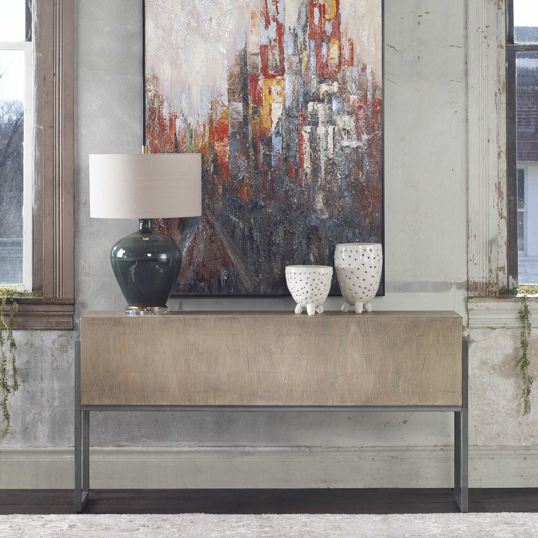 UTTERMOST Nevis Contemporary Console Table - Consoles