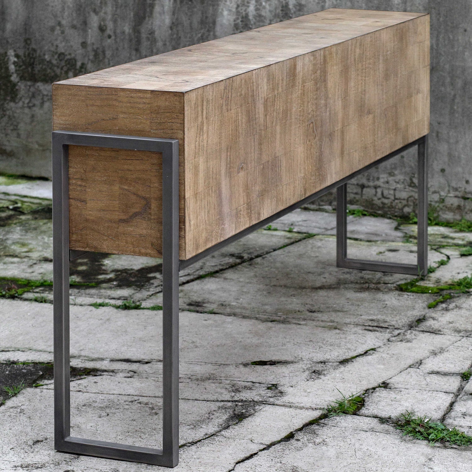 UTTERMOST NEVIS CONTEMPORARY CONSOLE TABLE - Consoles