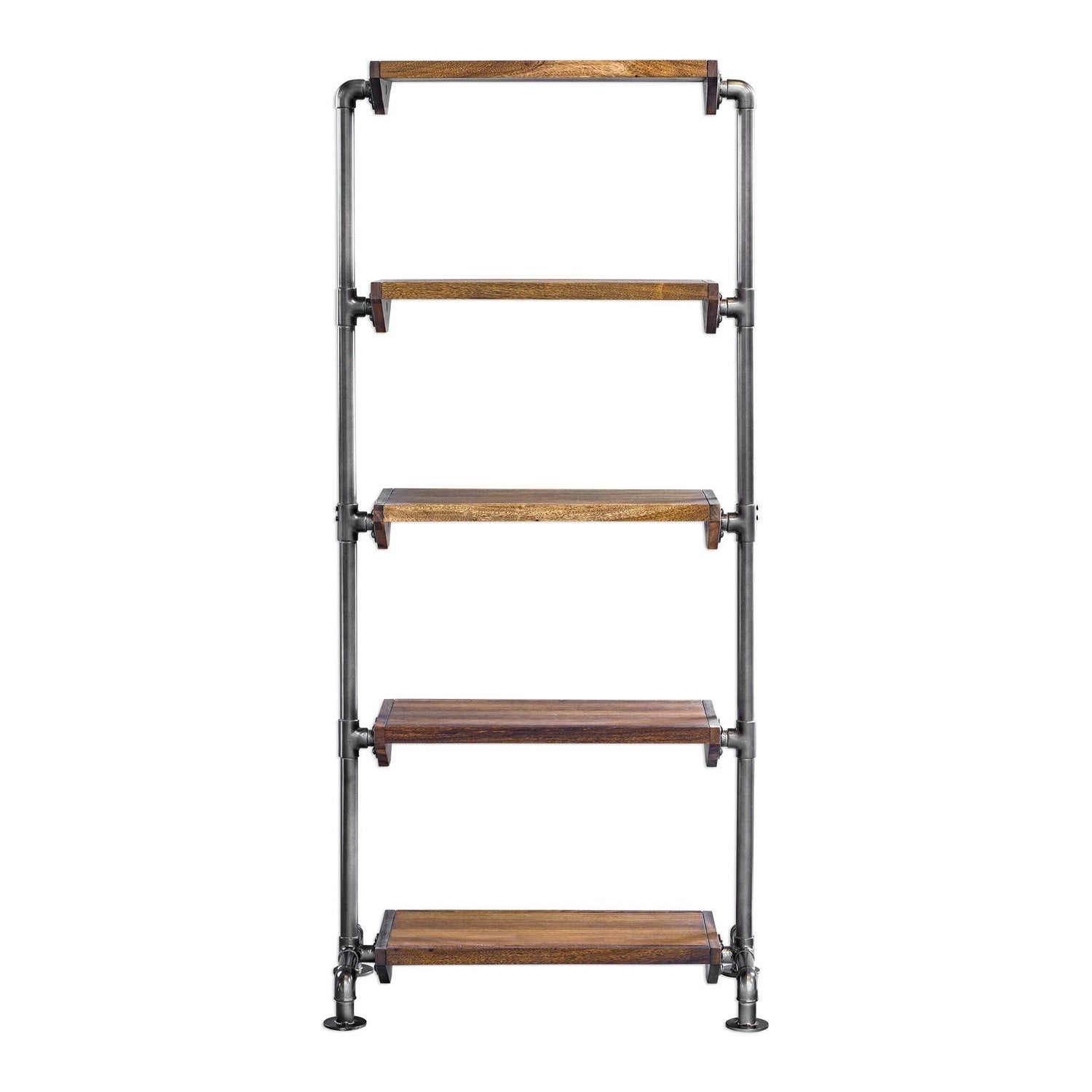 UTTERMOST RHORDYN INDUSTRIAL ETAGERE - Cabinets & Bar