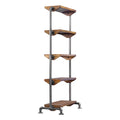 UTTERMOST RHORDYN INDUSTRIAL ETAGERE - Cabinets & Bar