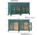 UTTERMOST OKSANA CREDENZA - Cabinets & Bar