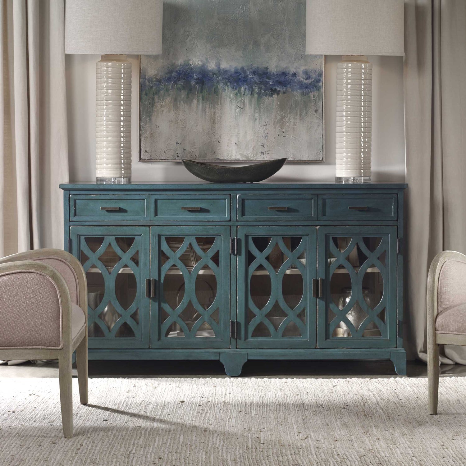 UTTERMOST OKSANA CREDENZA - Cabinets & Bar
