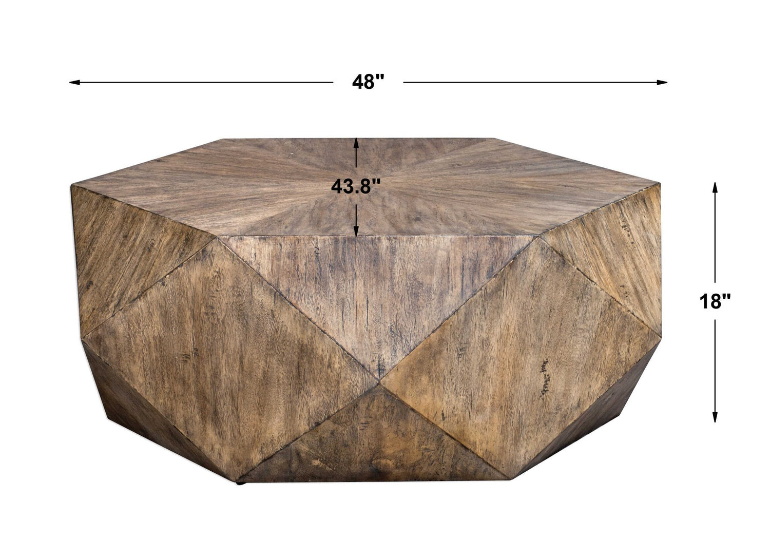 UTTERMOST VOLKER HONEY COFFEE TABLE - Coffee