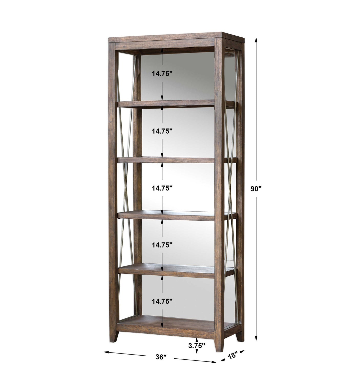 UTTERMOST Delancey Etagere - Cabinets & Bar