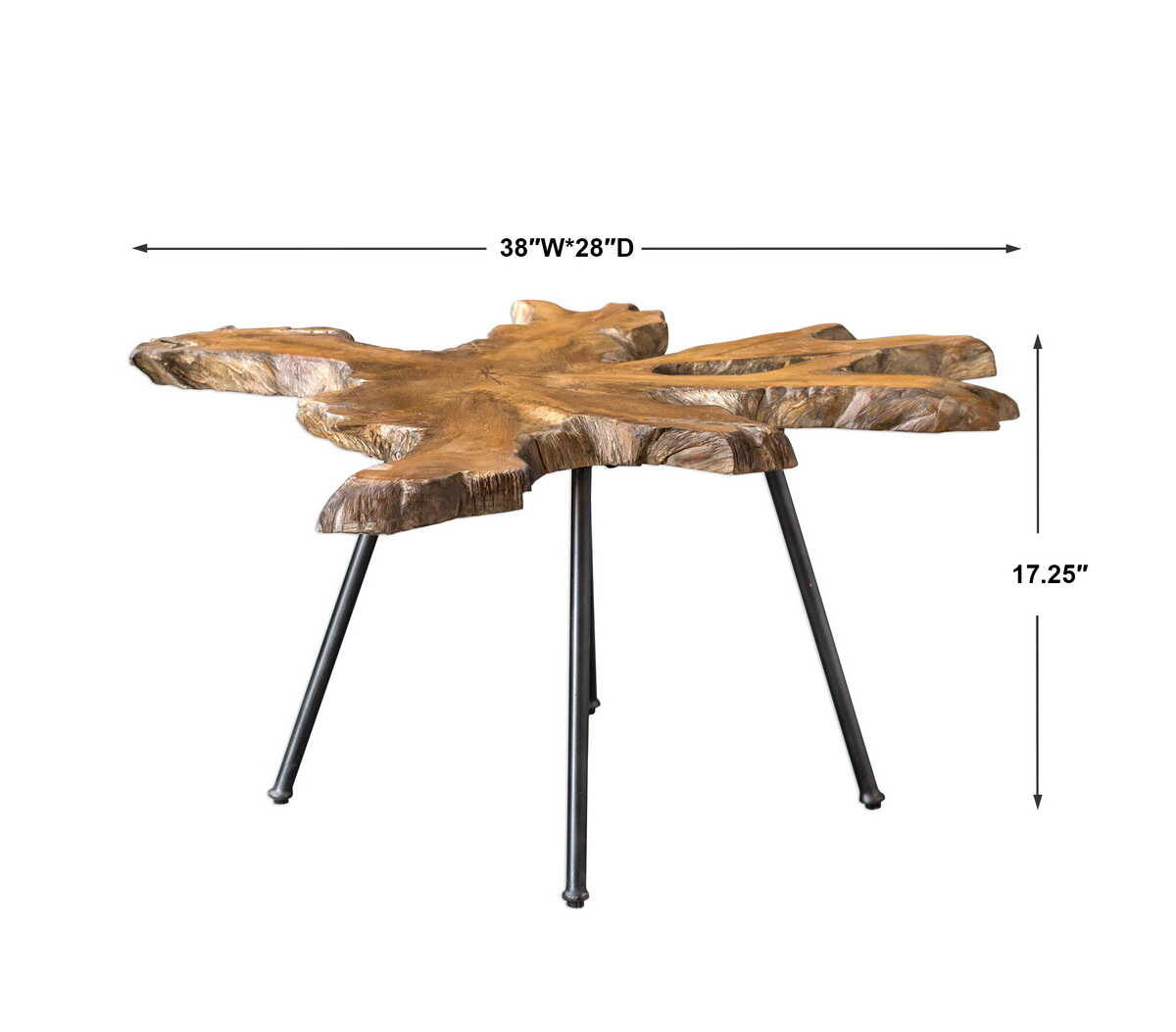 UTTERMOST KRAVITZ ACCENT TABLE - Side