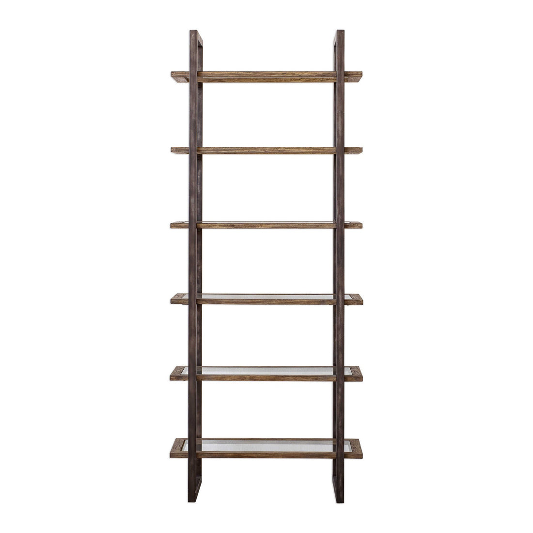 UTTERMOST OLWYN INDUSTRIAL ETAGERE - Cabinets & Bar