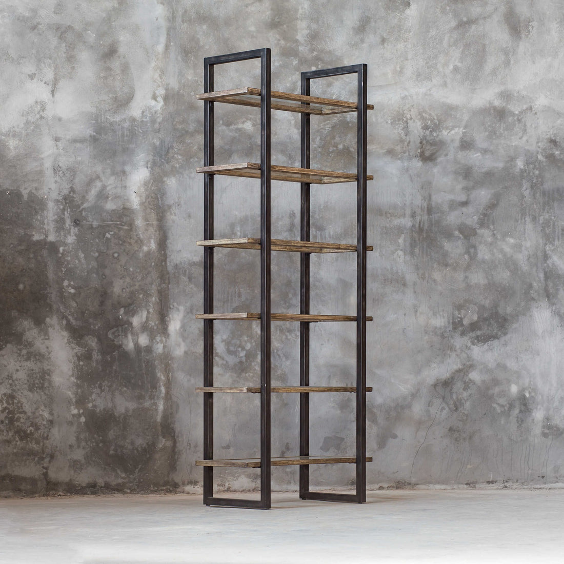 UTTERMOST Olwyn Industrial Etagere - Cabinets & Bar