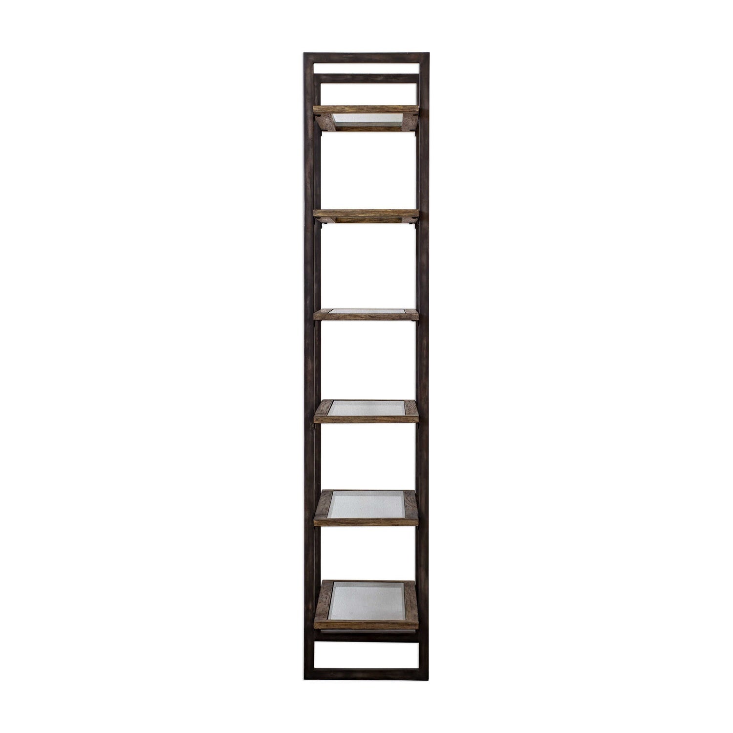 UTTERMOST OLWYN INDUSTRIAL ETAGERE - Cabinets & Bar