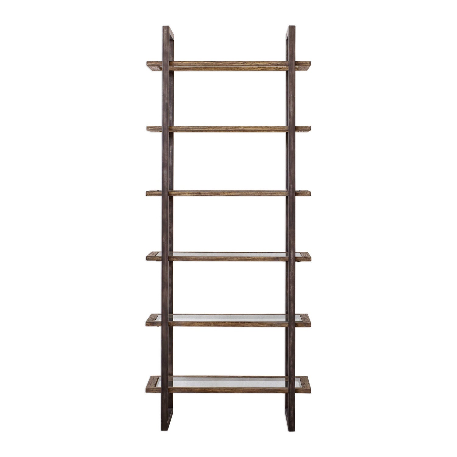 UTTERMOST Olwyn Industrial Etagere - Cabinets & Bar