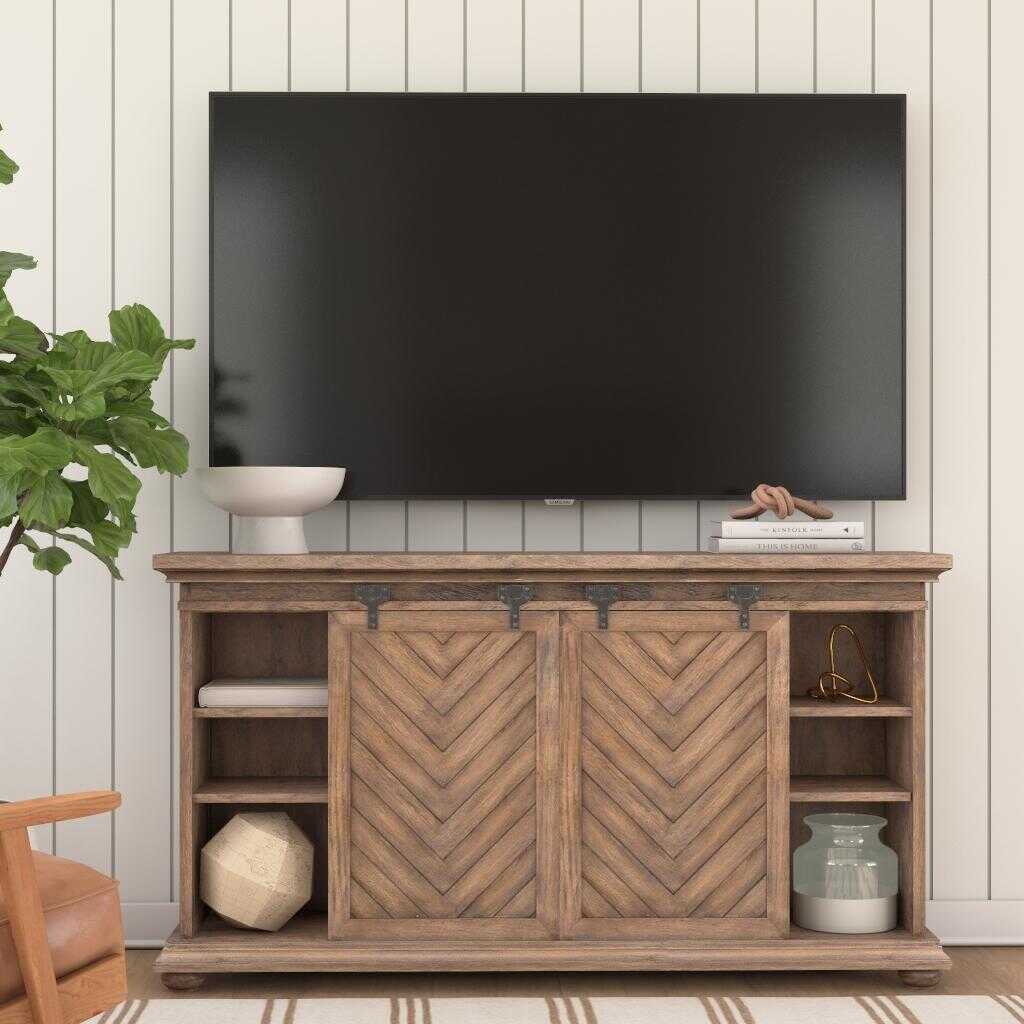 UTTERMOST PRIMALIA BARN DOOR MEDIA CONSOLE - Consoles