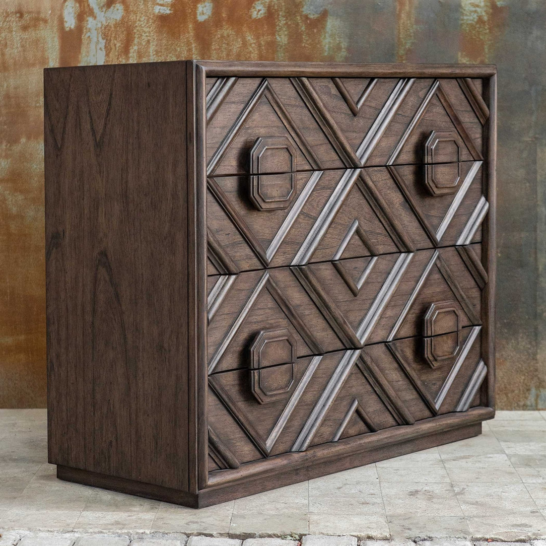 UTTERMOST Mindra Drawer Chest - Benches, Ottoman, Stools