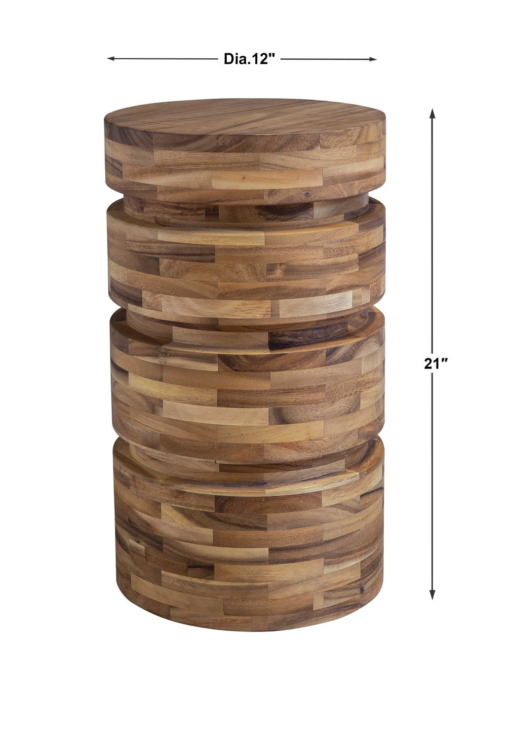 UTTERMOST Boone Drink Table - Side