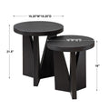 UTTERMOST NADETTE NESTING TABLES - Side