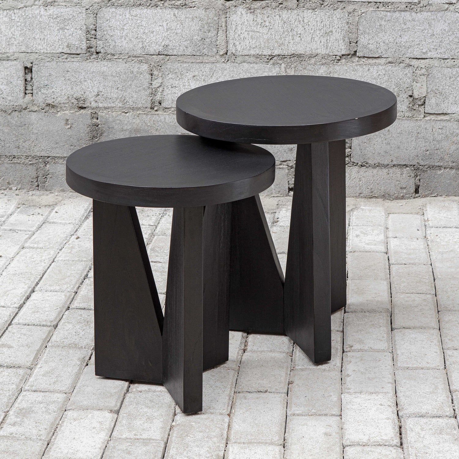 UTTERMOST NADETTE NESTING TABLES - Side