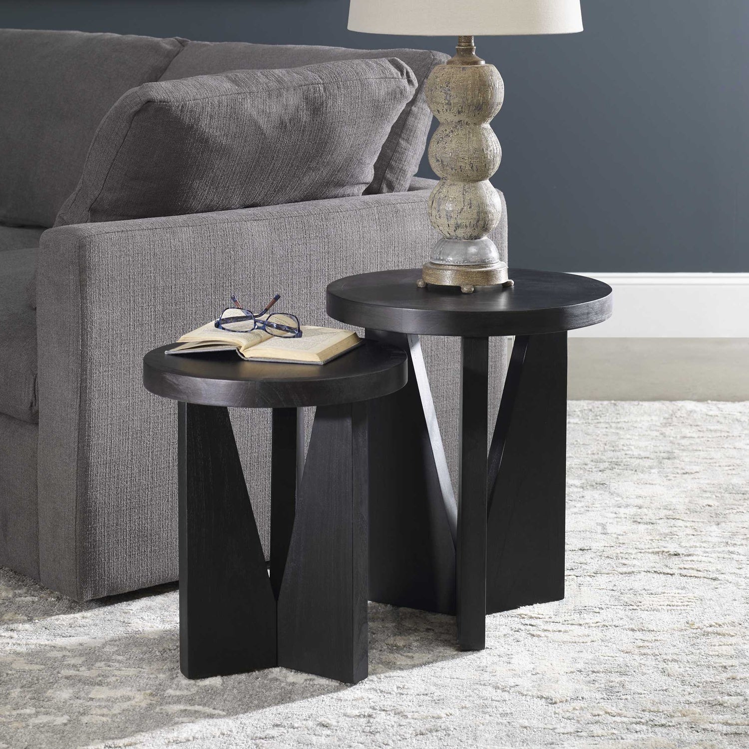 UTTERMOST NADETTE NESTING TABLES - Side