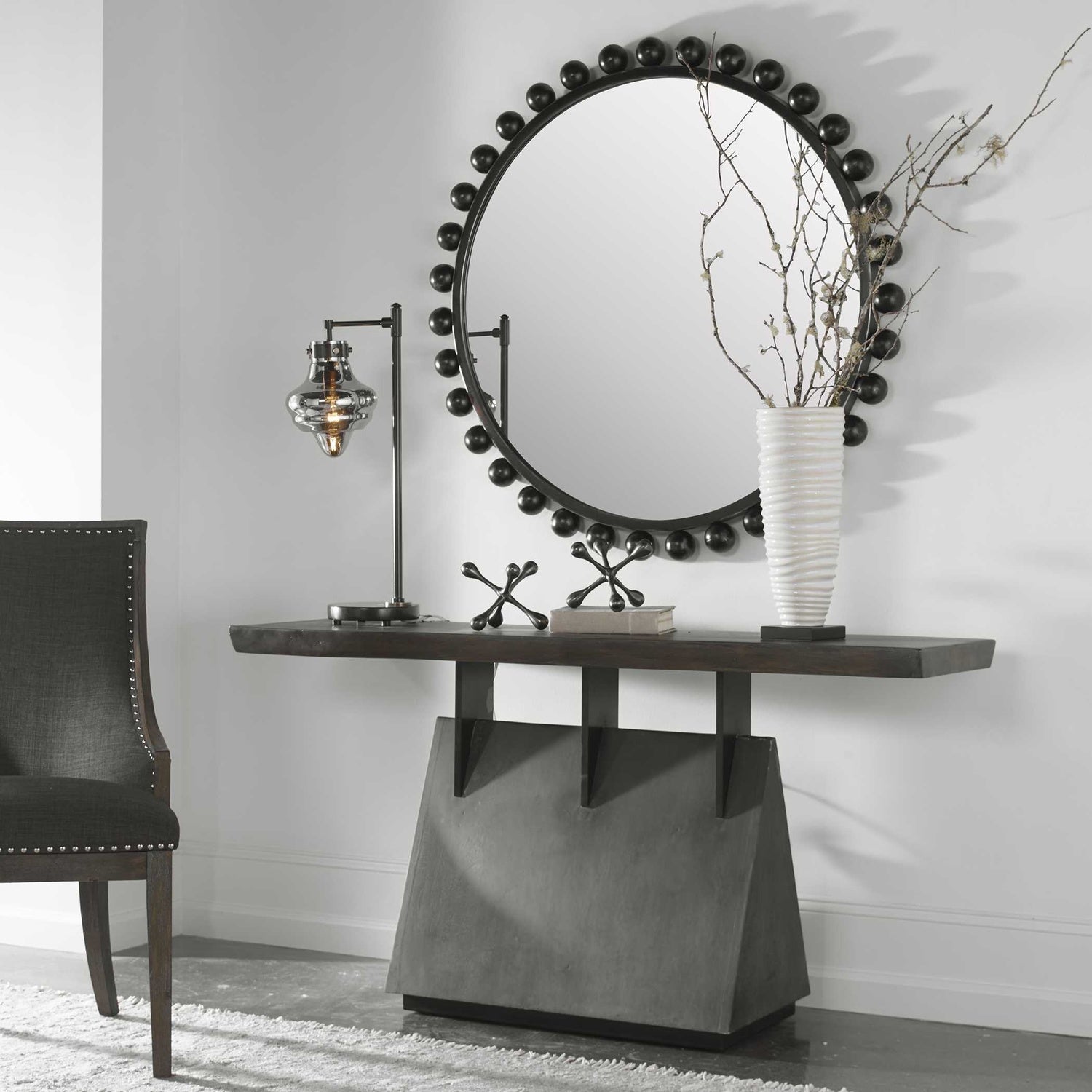 UTTERMOST Vessel Industrial Console Table - Consoles