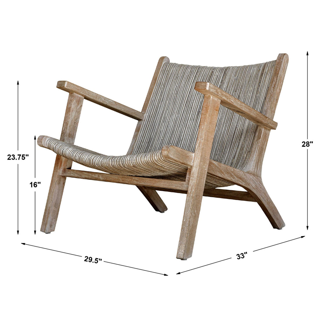 UTTERMOST AEGEA ACCENT CHAIR - Lounge
