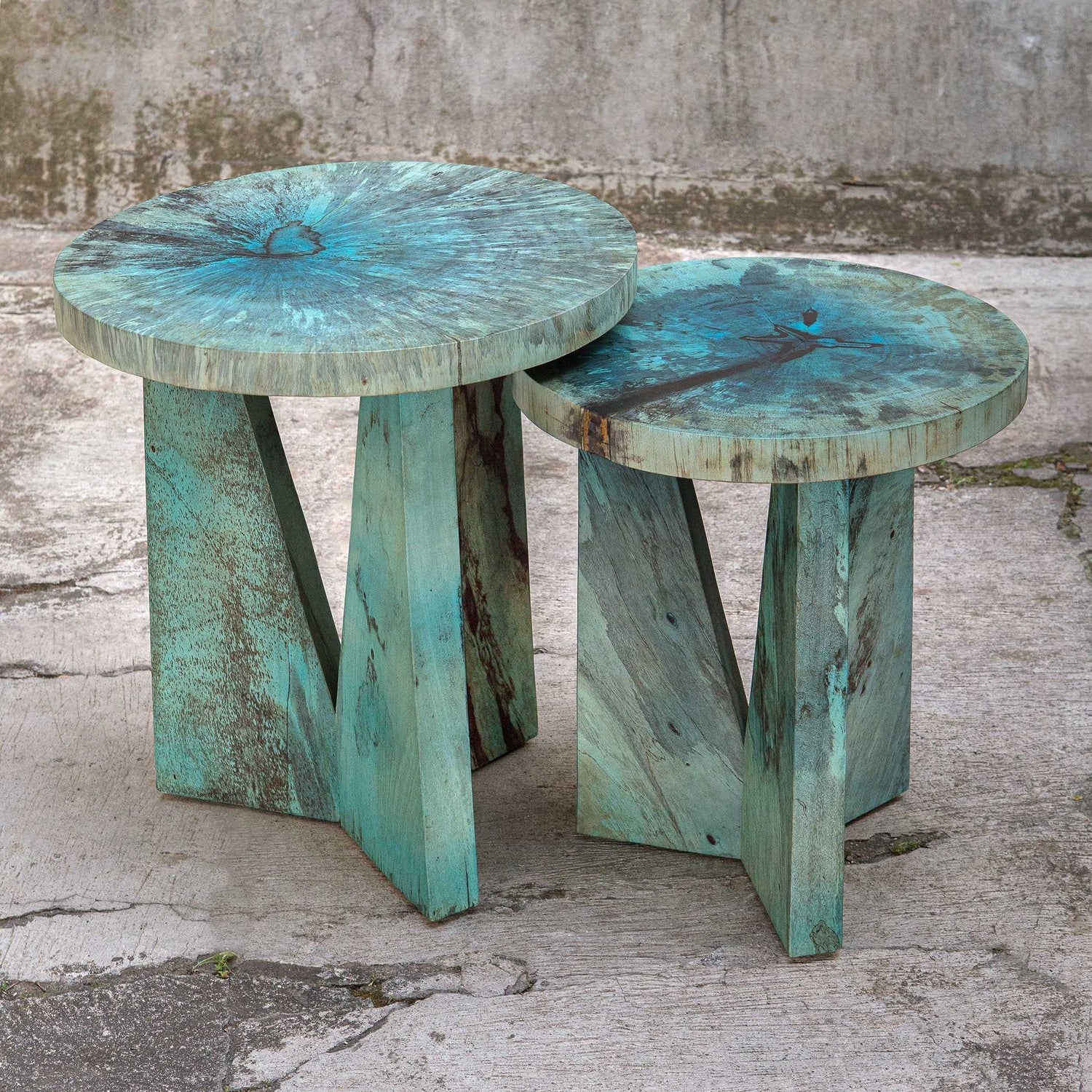 UTTERMOST NADETTE NESTING TABLES - Side