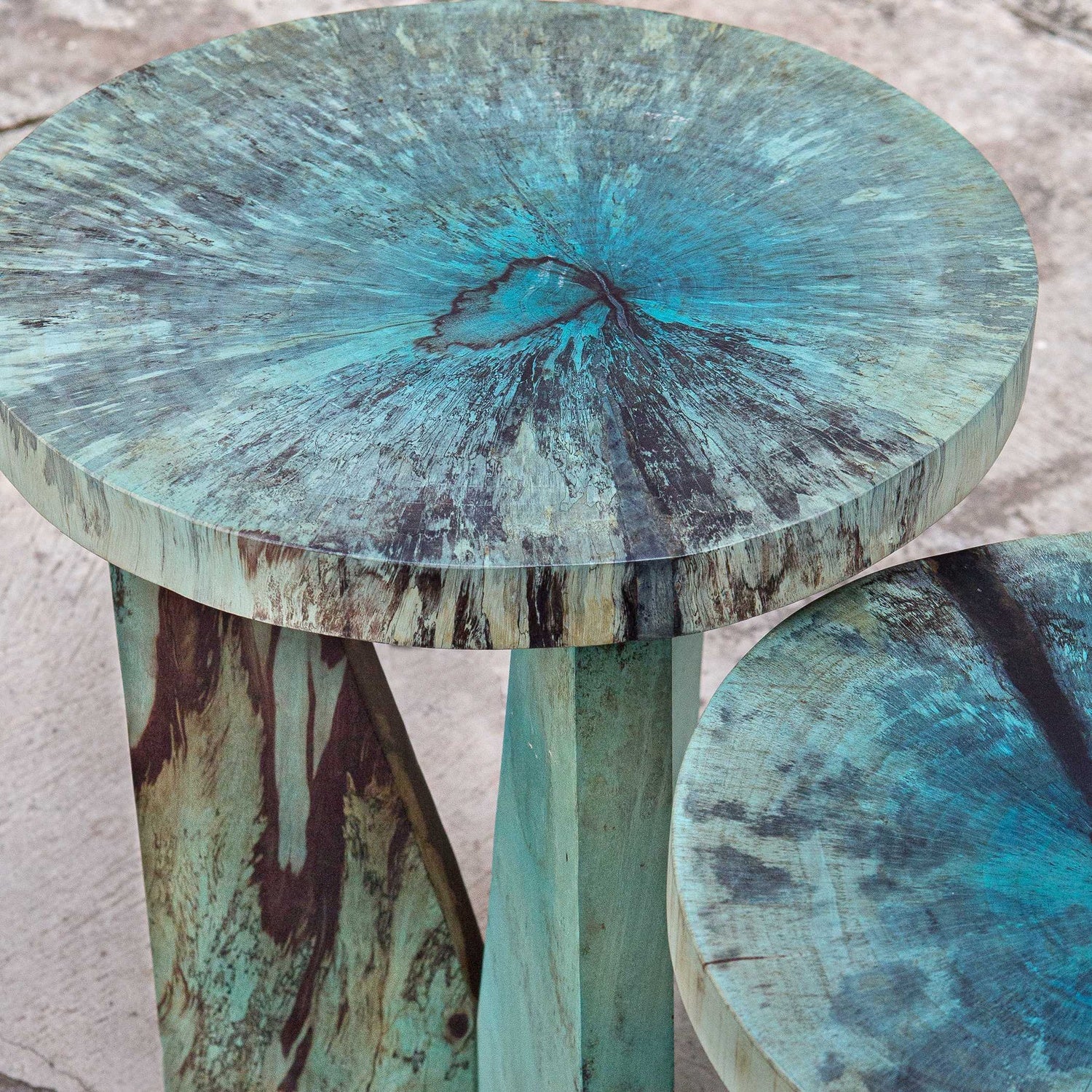 UTTERMOST NADETTE NESTING TABLES - Side