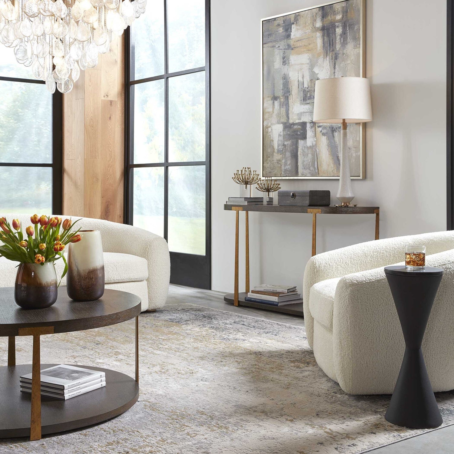 UTTERMOST PALISADE CONSOLE TABLE - Side
