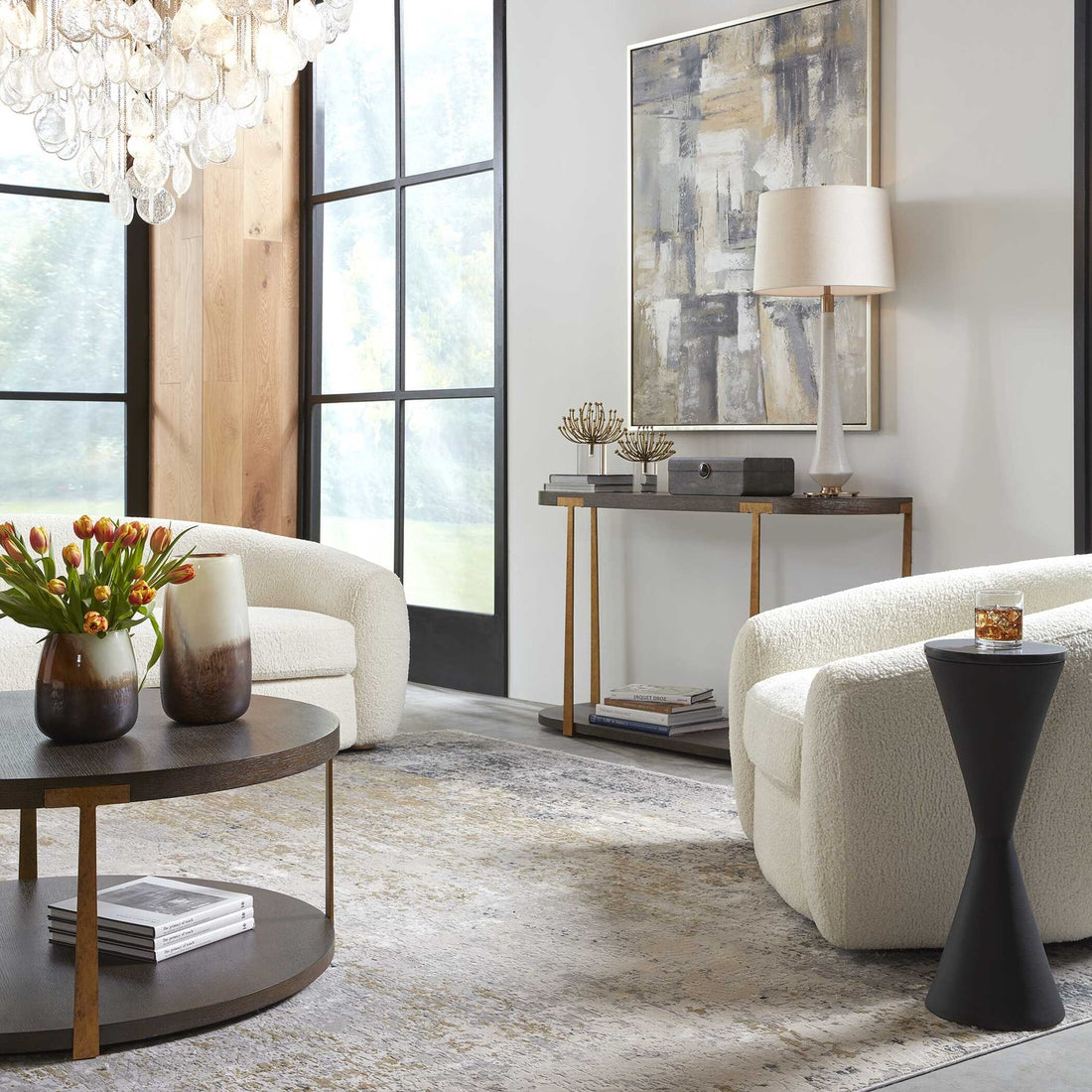 UTTERMOST Palisade Console Table - Side