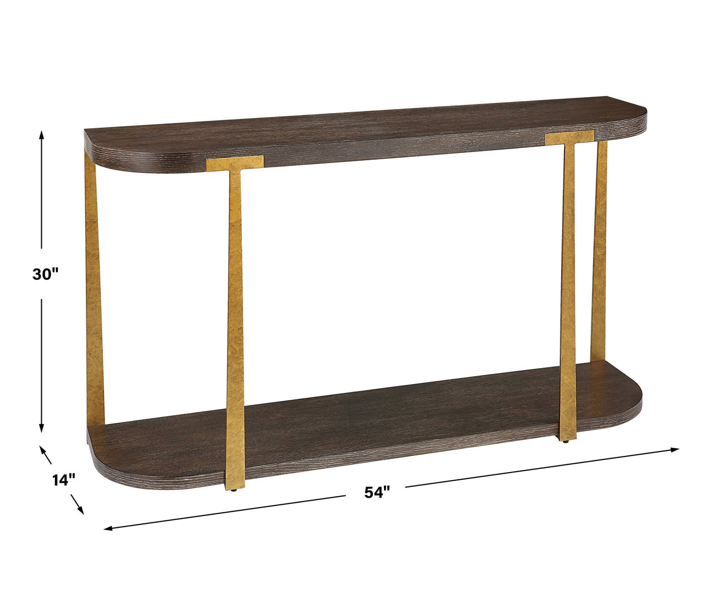 UTTERMOST Palisade Console Table - Side