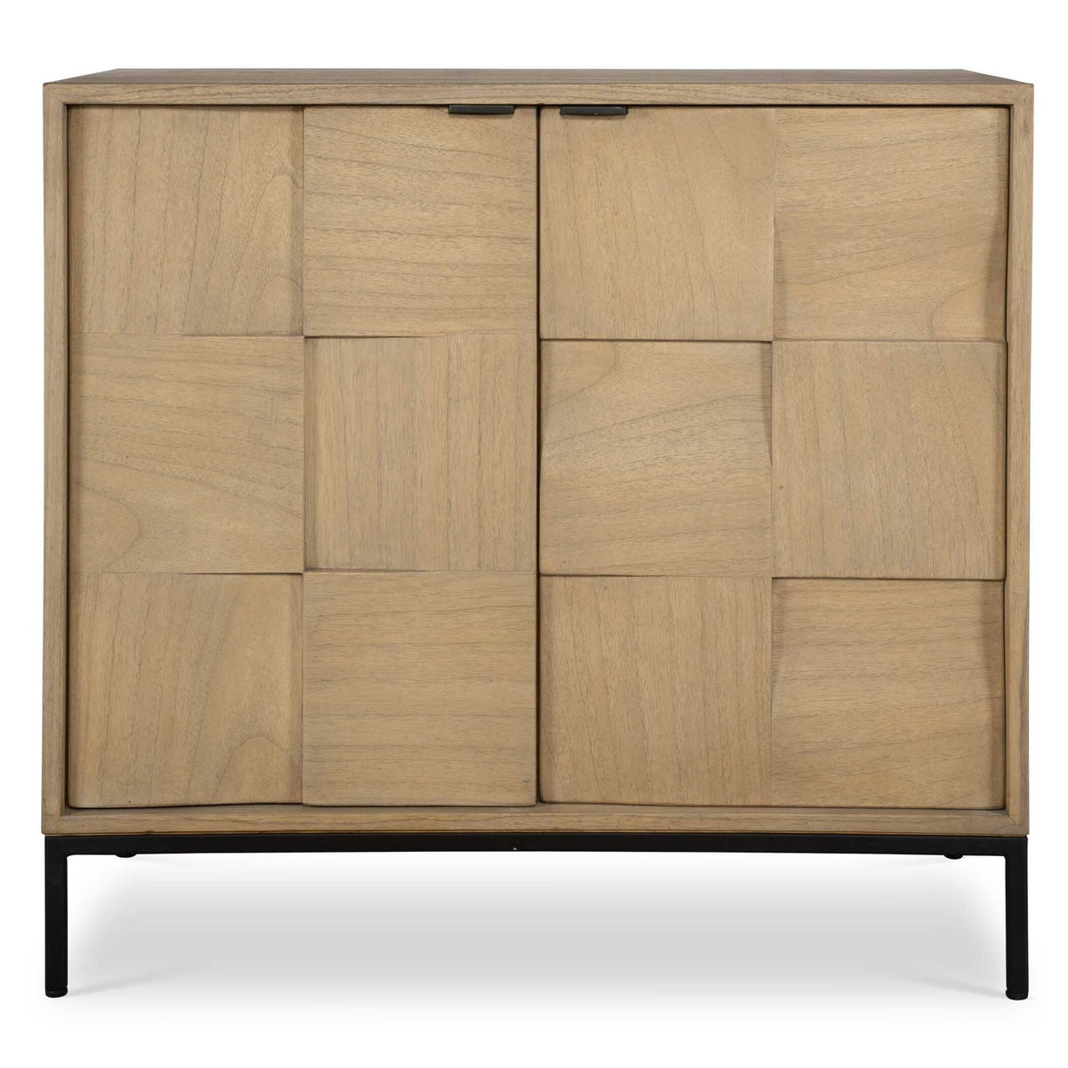 UTTERMOST, Lorenzo Geometric 2 Door Cabinet, CABINETS & BARS