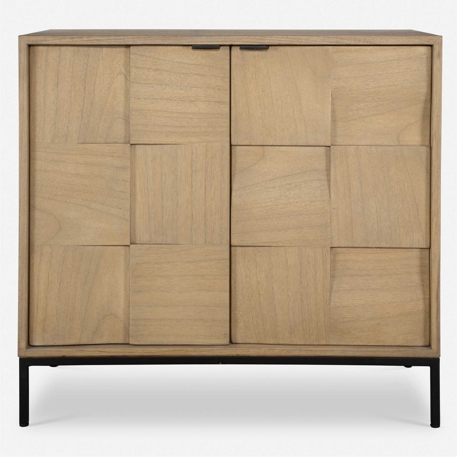 UTTERMOST Lorenzo Geometric 2 Door Cabinet - Cabinets & Bar