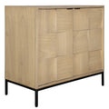 UTTERMOST LORENZO GEOMETRIC 2 DOOR CABINET - Cabinets & Bar