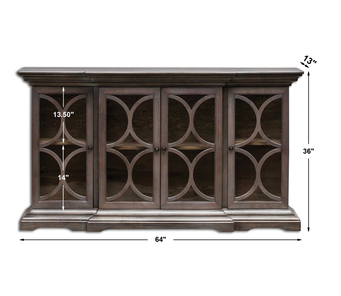 UTTERMOST Belino 4 Door Chest - Benches, Ottoman, Stools