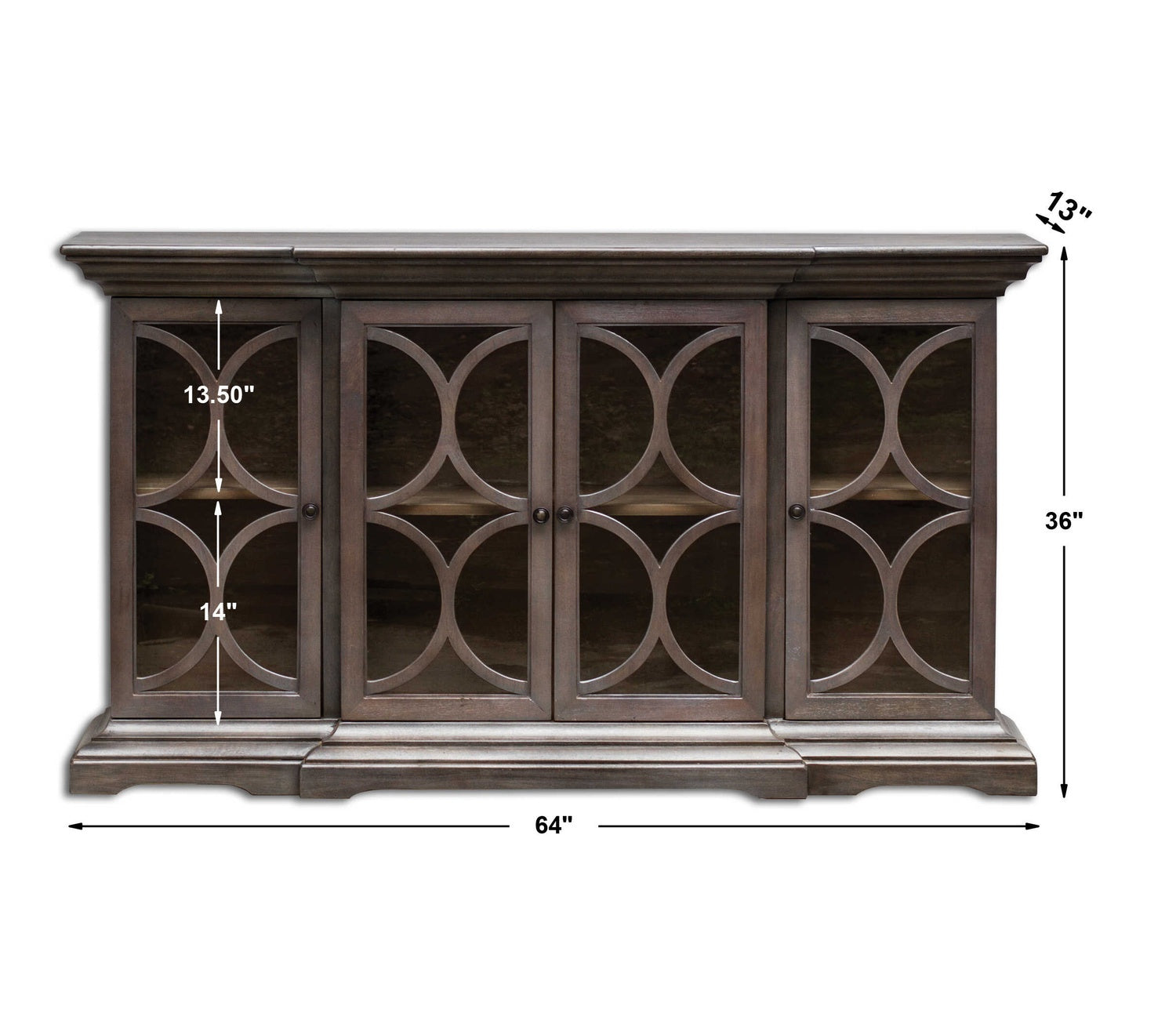 UTTERMOST Belino 4 Door Chest - Benches, Ottoman, Stools
