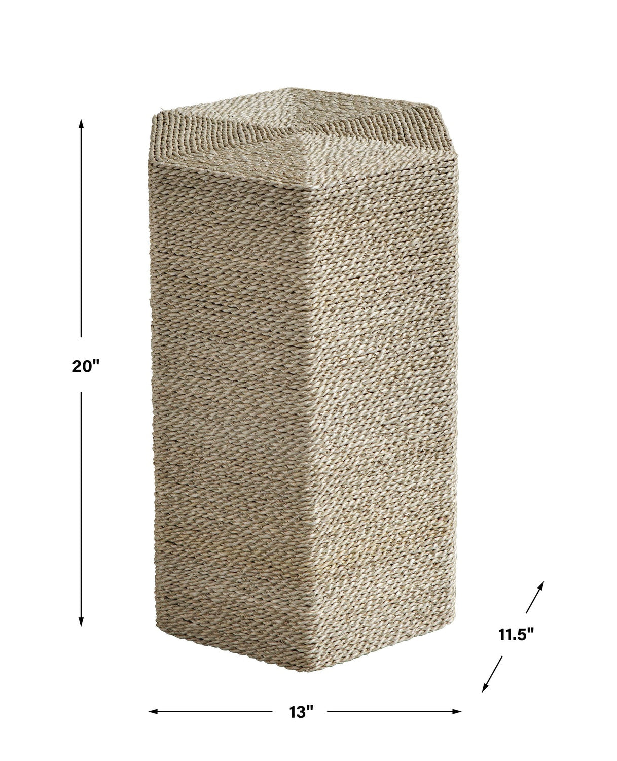 UTTERMOST Sea Braid Accent Table - Side