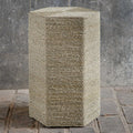 UTTERMOST SEA BRAID ACCENT TABLE - Side