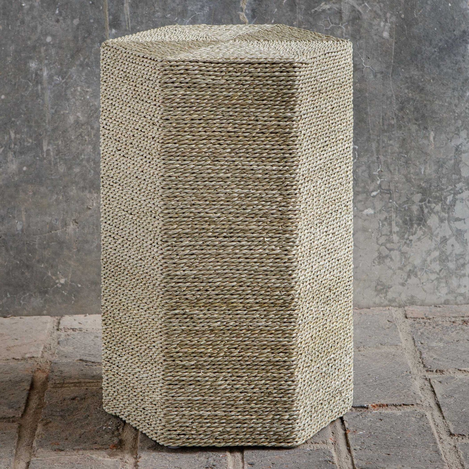 UTTERMOST SEA BRAID ACCENT TABLE - Side
