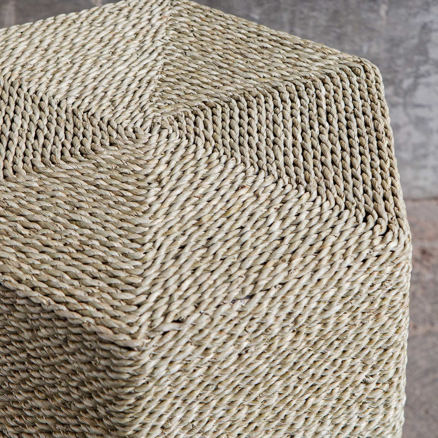 UTTERMOST SEA BRAID ACCENT TABLE - Side
