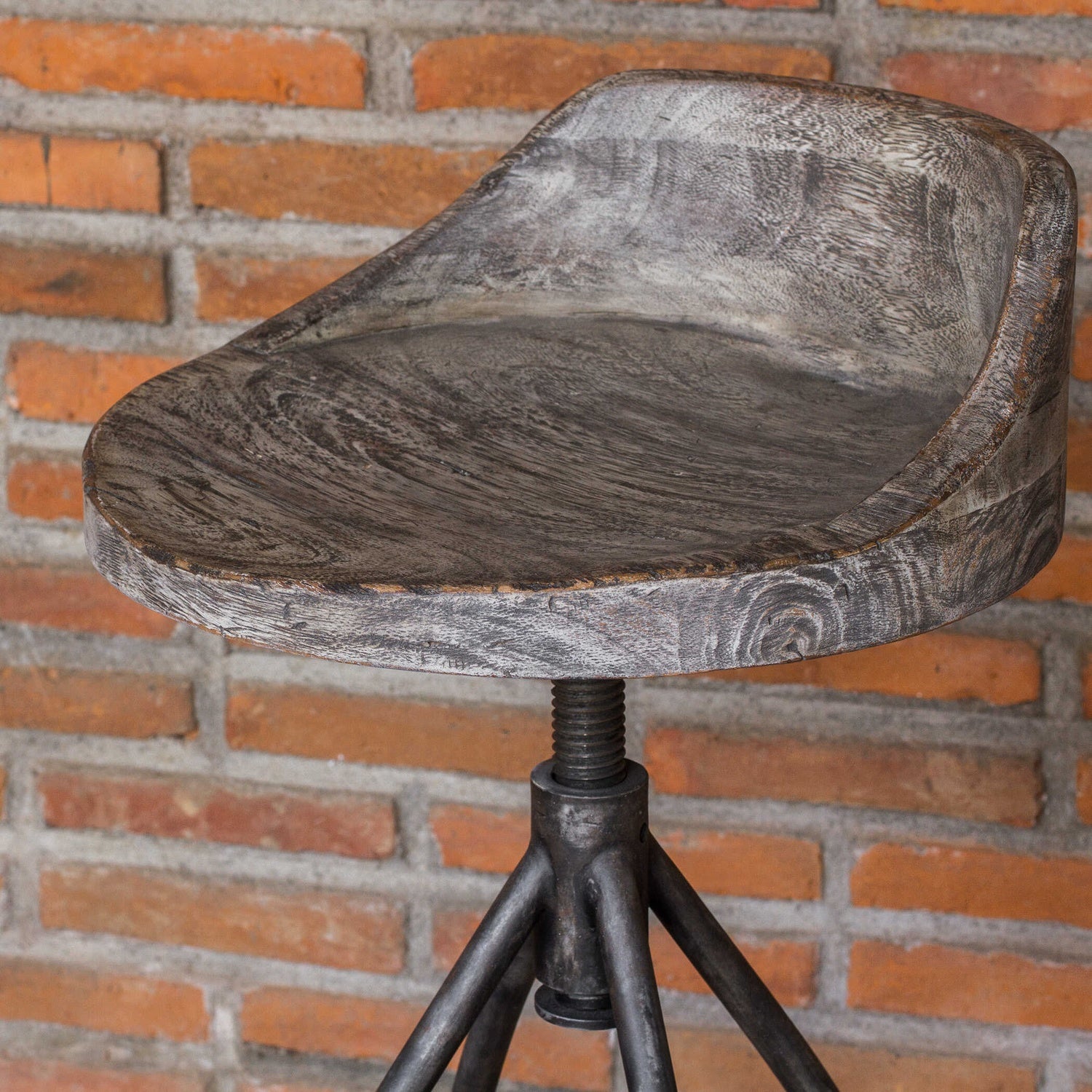 UTTERMOST KAIRU BAR STOOL - Benches, Ottoman, Stools