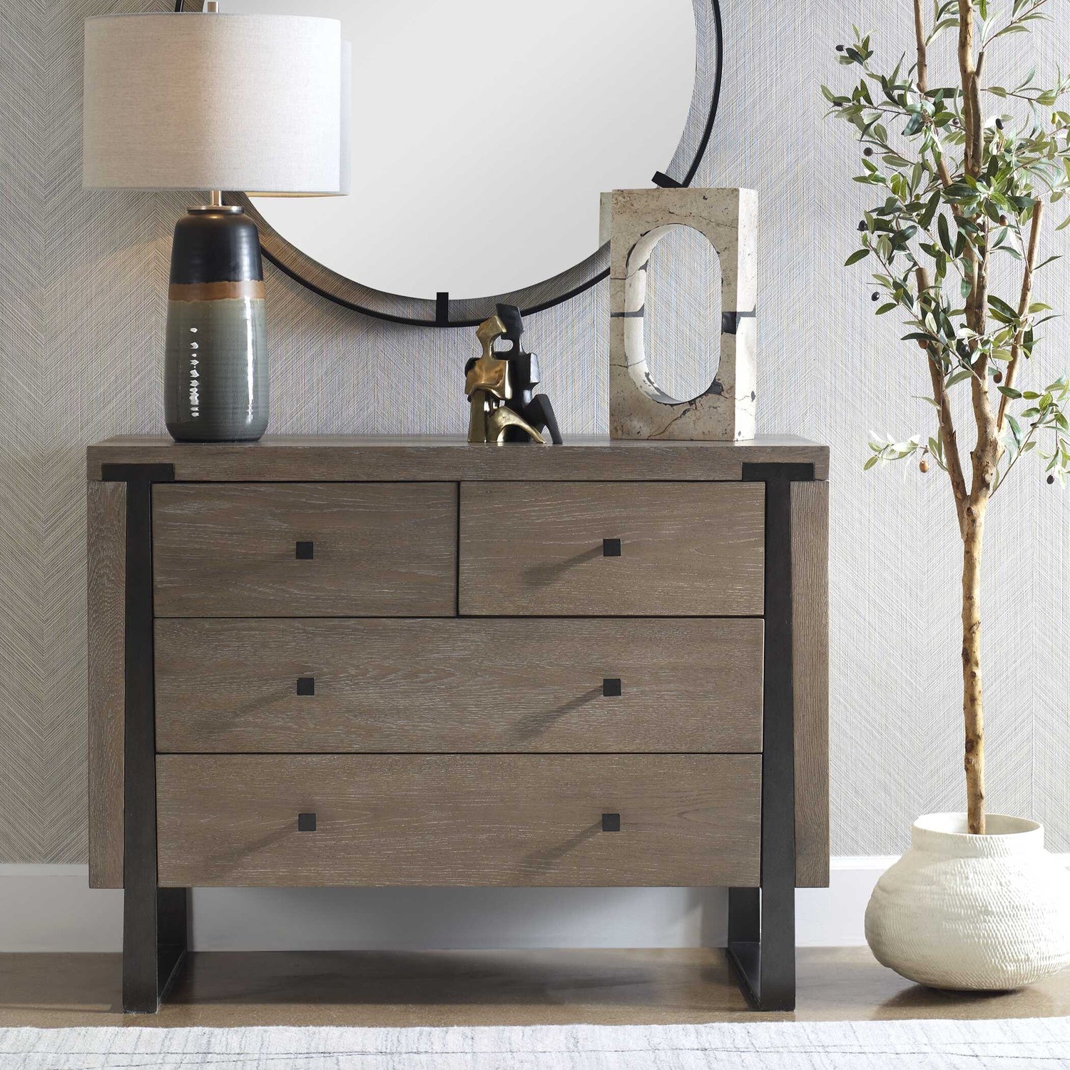 UTTERMOST Gabriel Accent Chest - Benches, Ottoman, Stools