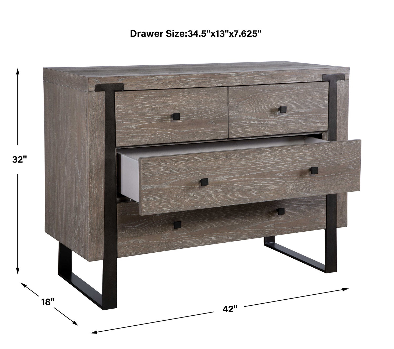 UTTERMOST Gabriel Accent Chest - Benches, Ottoman, Stools