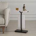 UTTERMOST ELEMENTS BUBBLE ACCENT TABLE - Side
