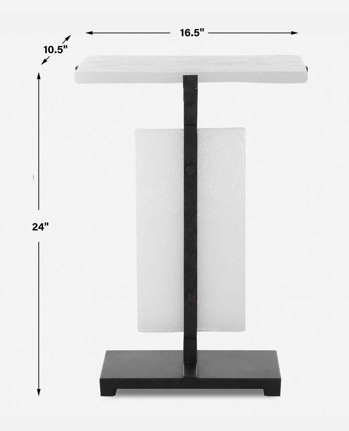 UTTERMOST Elements Bubble Accent Table - Side