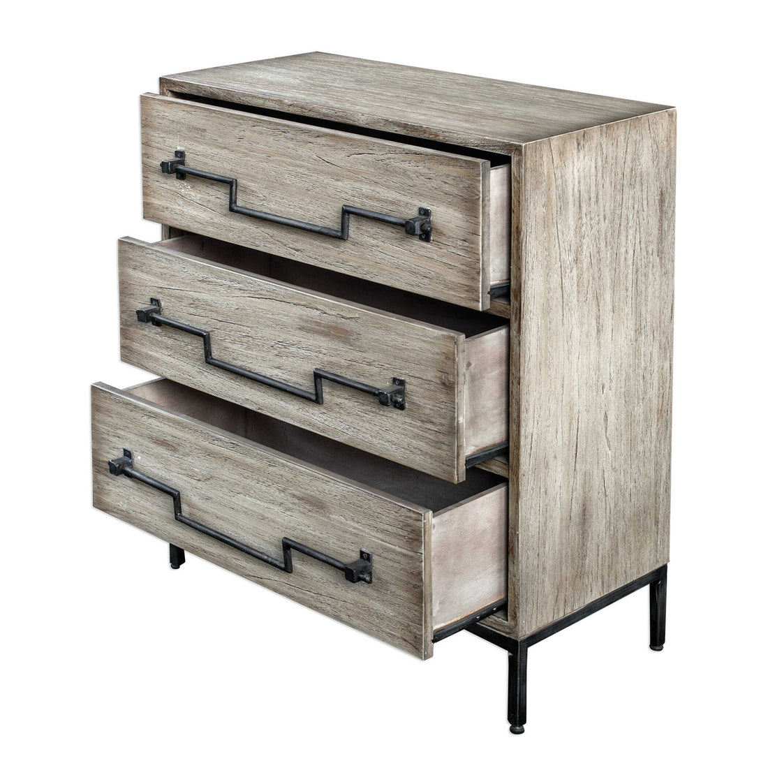 UTTERMOST JORY AGED ACCENT CHEST - Benches, Ottoman, Stools