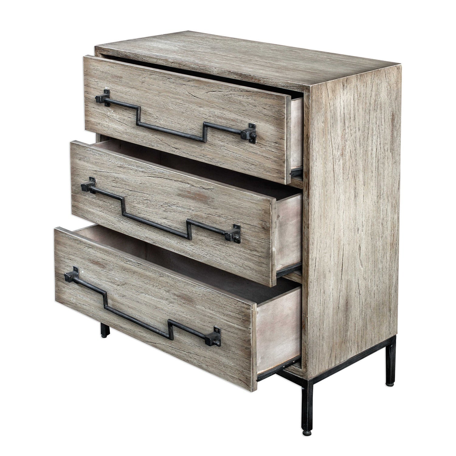 UTTERMOST Jory Aged Accent Chest - Benches, Ottoman, Stools