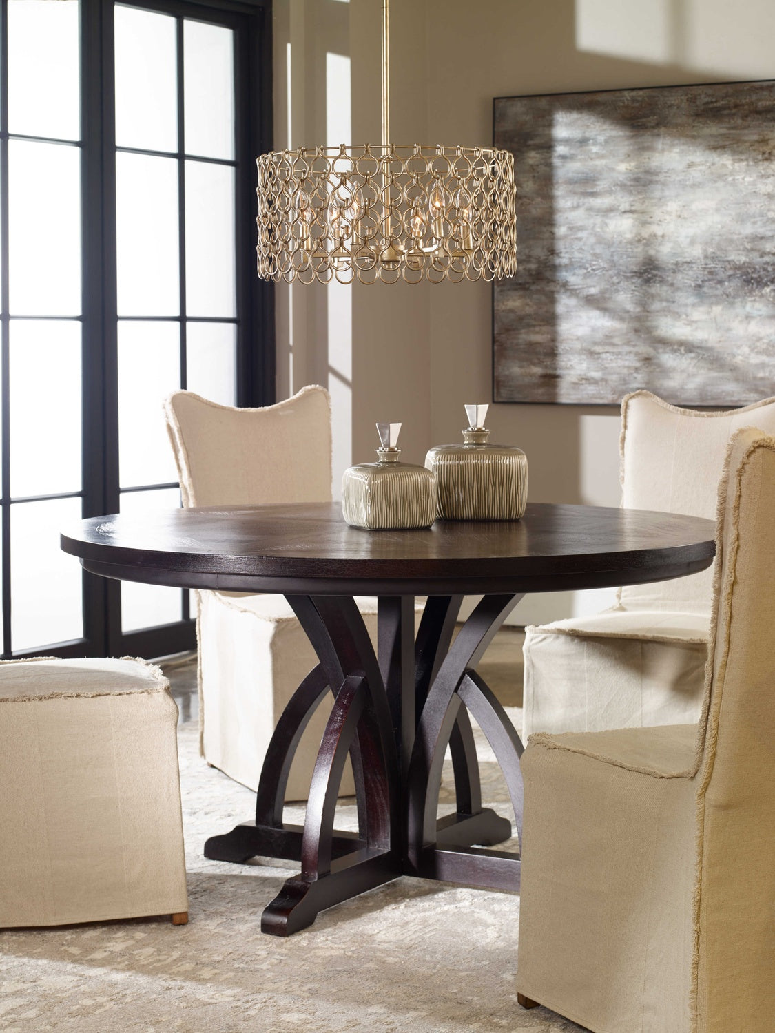 UTTERMOST MAIVA DINING TABLE - Dining Tables
