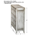 UTTERMOST Catori Smoked Console Cabinet - Consoles