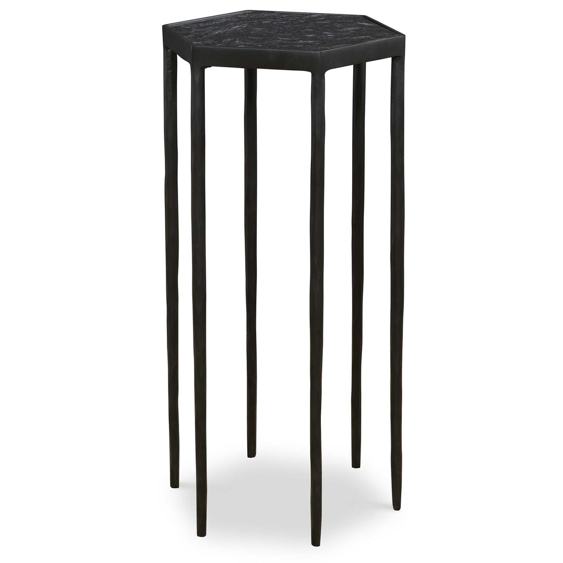 UTTERMOST AVIARY HEXAGONAL ACCENT TABLE - Side