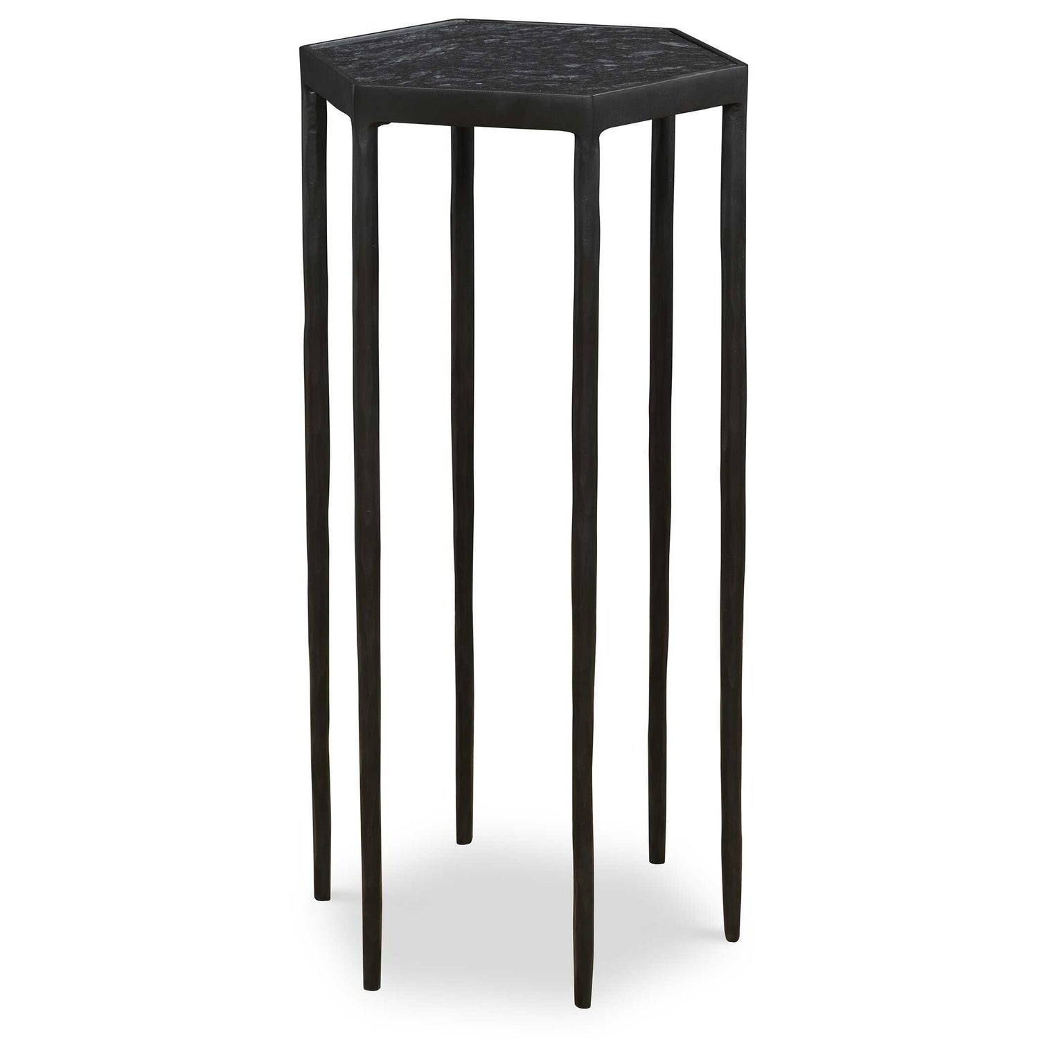 UTTERMOST Aviary Hexagonal Accent Table - Side